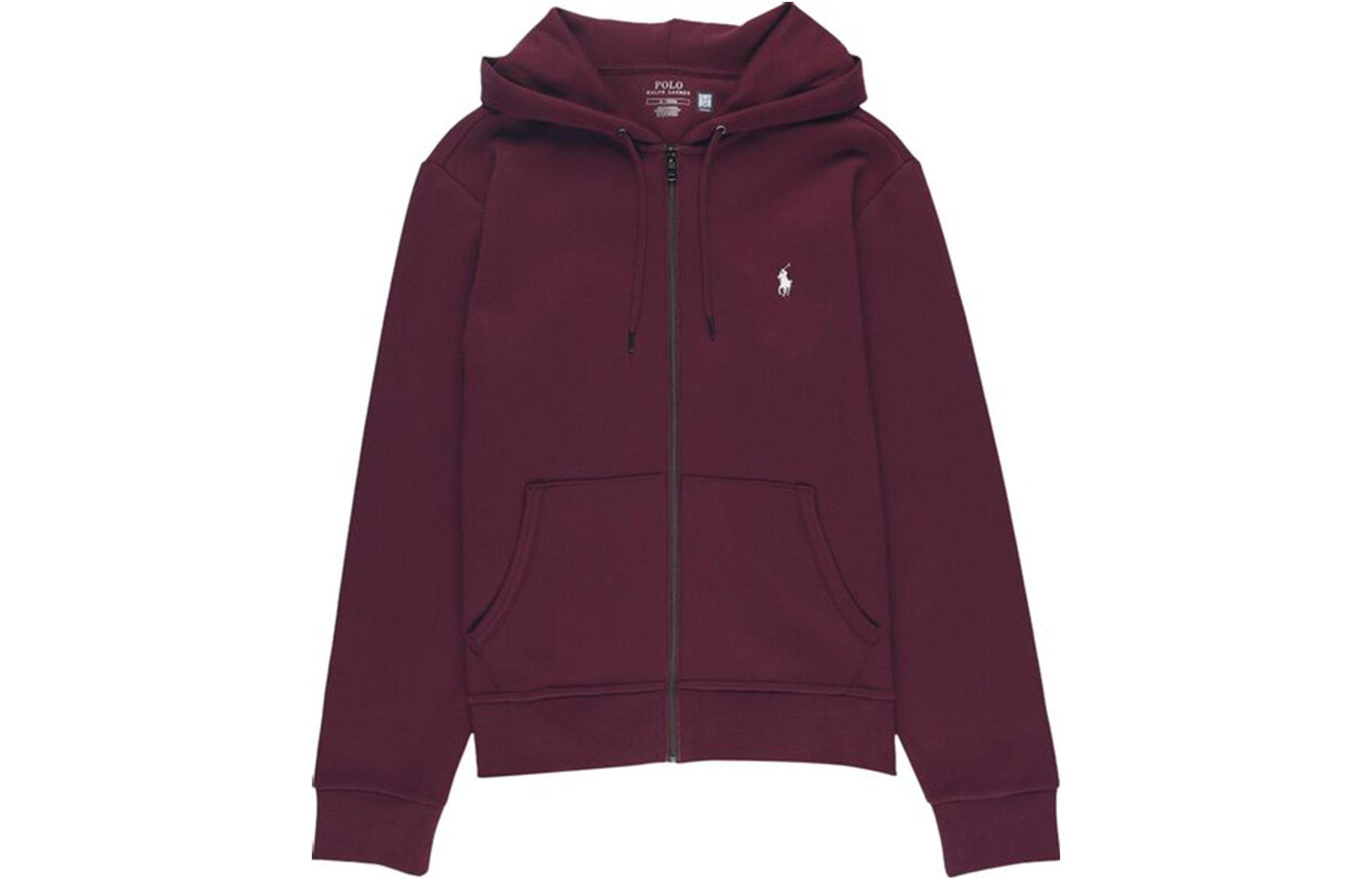 Order Polo Ralph Lauren 紅色拉鍊連帽長袖衛衣 710881517-032