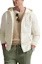 Shop Polo Ralph Lauren Solid Reversible Knit Zip Hoodie White 710883329-022