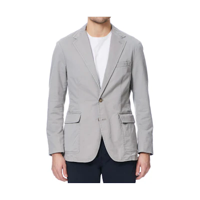 Polo Ralph Lauren Solid Single-Breasted Grey Blazer 715754089-018