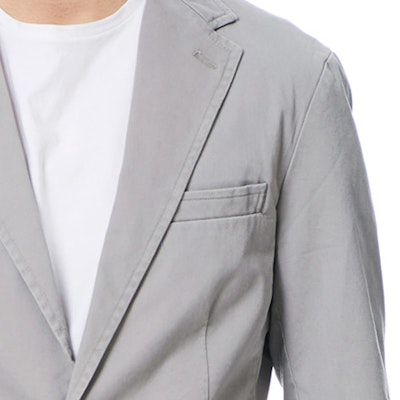 Polo Ralph Lauren 單排扣純色灰色西裝外套 715754089-018 Sizing Polo Ralph Lauren 單排扣純色灰色西裝外套 715754089-018