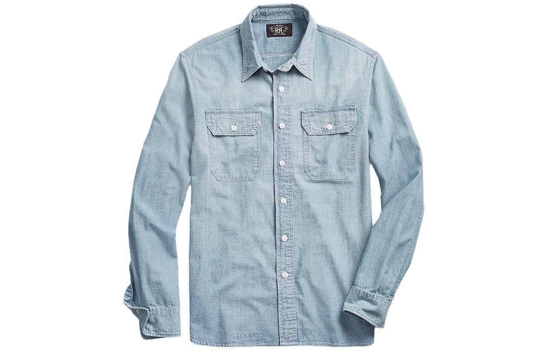 Polo Ralph Lauren  Solid Work Shirt Light Blue. MNRRWOV16820017-400 圖 2