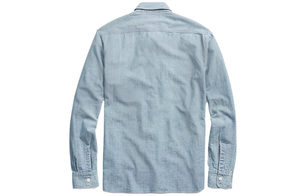 Polo Ralph Lauren  Solid Work Shirt Light Blue. MNRRWOV16820017-400 圖 3