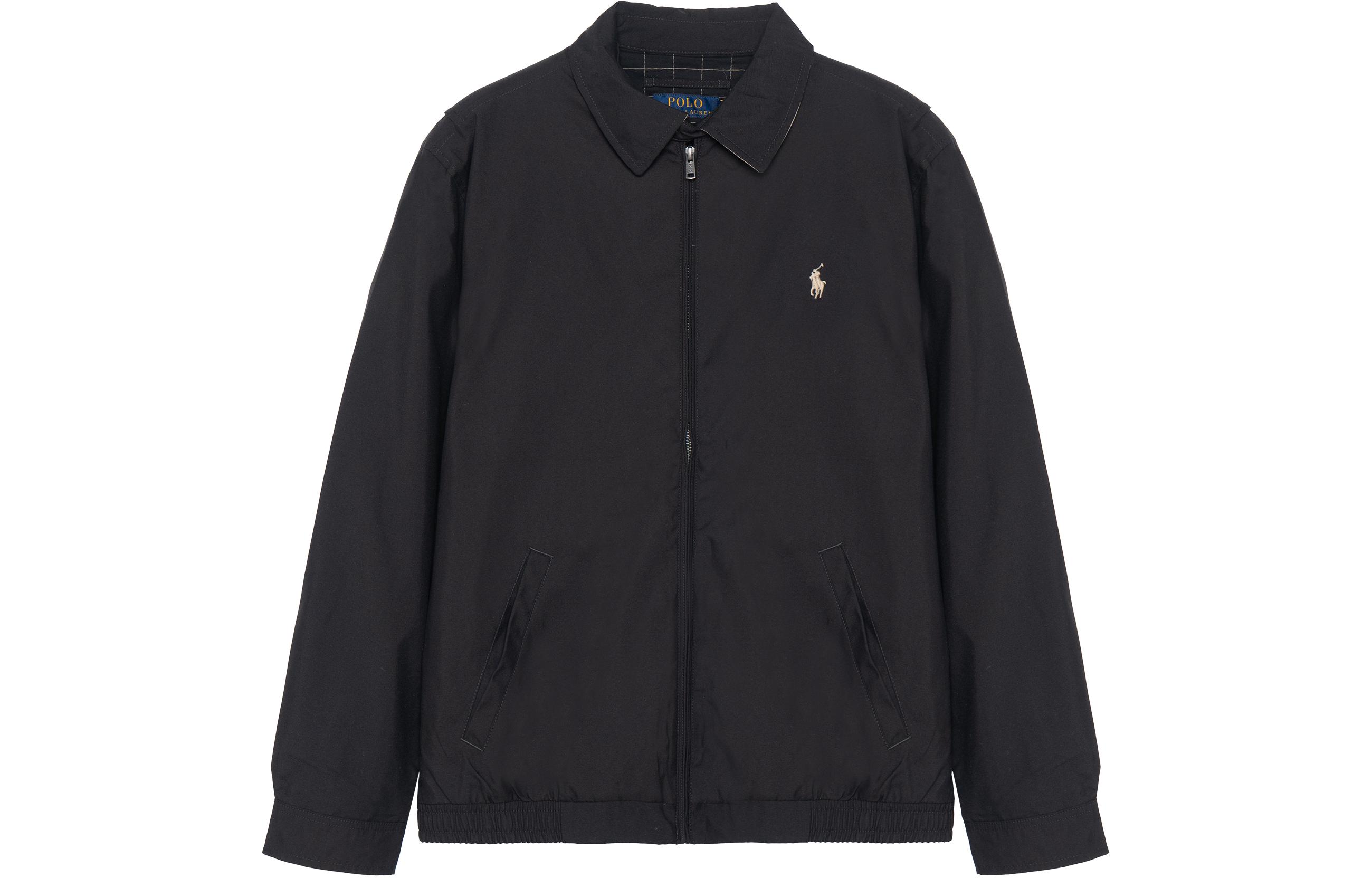 Polo Ralph Lauren  Solid Zip-Up Jacket Black MNBLOTWM5A10025-B10