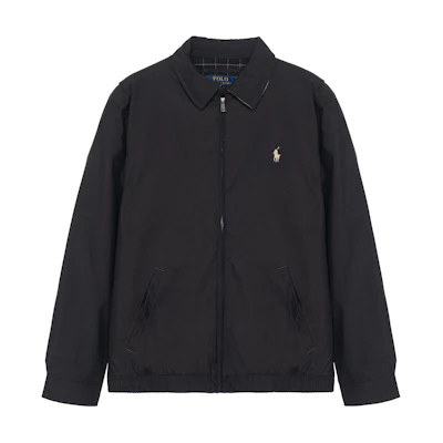 Polo Ralph Lauren Solid Zip-Up Jacket Black MNBLOTWM5A10025-B10