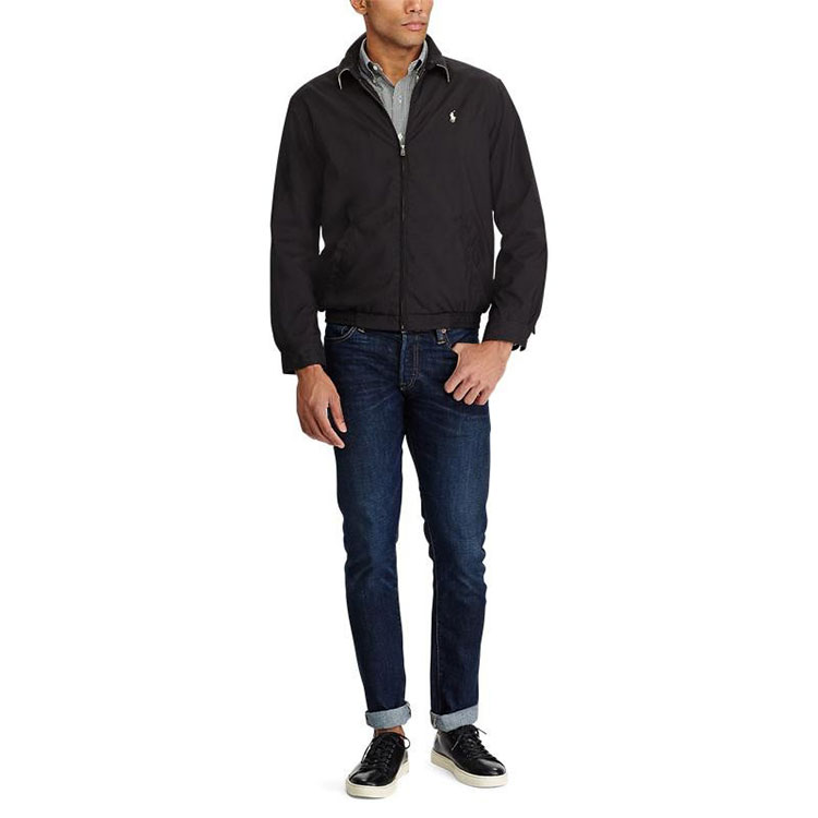 Polo Ralph Lauren  Solid Zip-Up Jacket Black MNBLOTWM5A10025-B10 圖 4