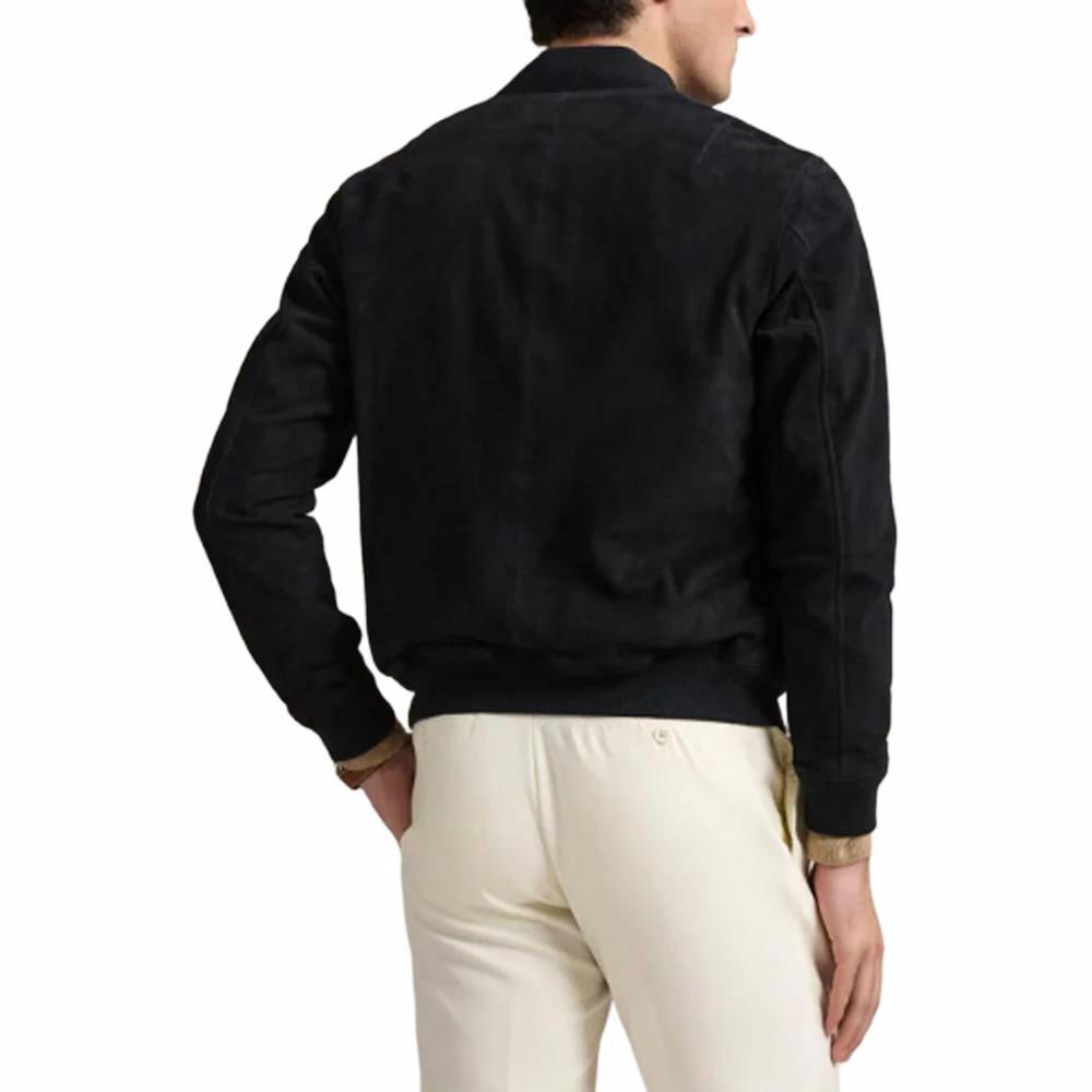 Shop Polo Ralph Lauren Jaket Lengan Panjang Zip-Up Biru Navy 710963338-002