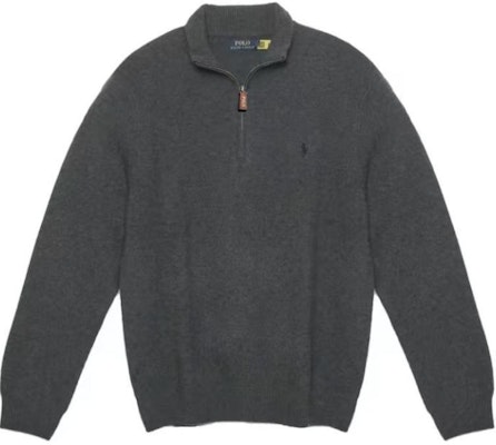 Polo Ralph Lauren 灰色高领拉链针织毛衣 710892482-014 Order Polo Ralph Lauren 灰色高领拉链针织毛衣 710892482-014