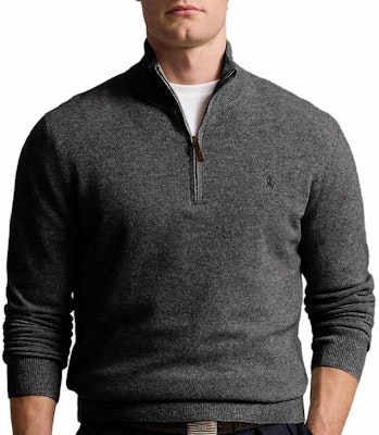 Polo Ralph Lauren 灰色高领拉链针织毛衣 710892482-014 Purchase Polo Ralph Lauren 灰色高领拉链针织毛衣 710892482-014