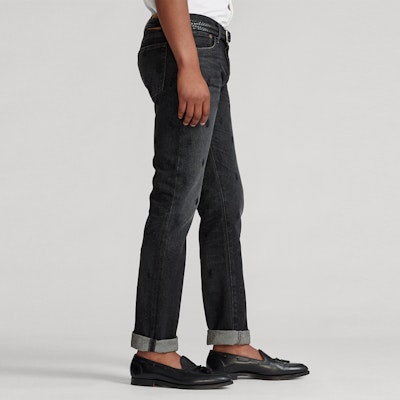 Polo Ralph Lauren Jeans Potongan Lurus dengan Rekaan Sulaman. MNPODNM10920160 Sizing Polo Ralph Lauren Jeans Potongan Lurus dengan Rekaan Sulaman. MNPODNM10920160