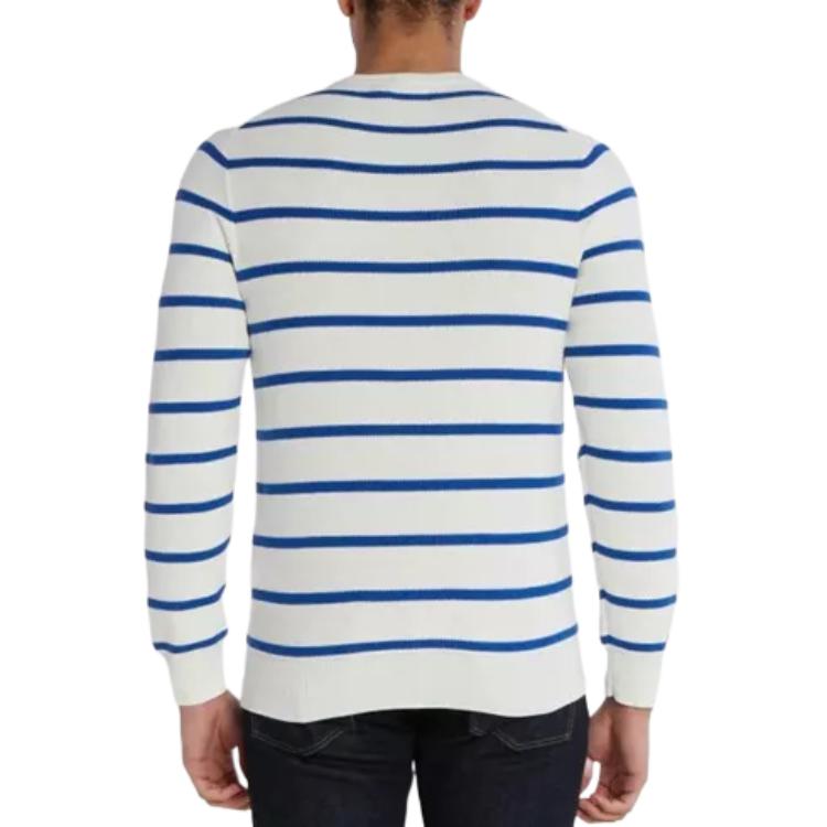 Polo Ralph Lauren  Striped Crewneck Sweater Blue Long Sleeve. 710934106-001 圖 5