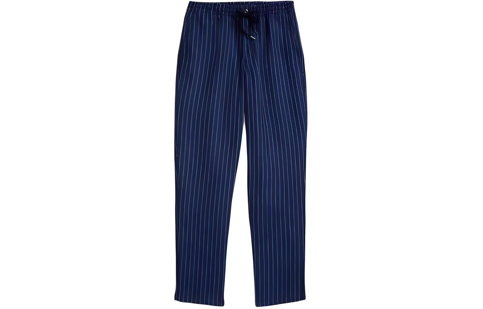Polo Ralph Lauren  Striped Elastic Tapered Casual Pants Navy Blue 710927863-001