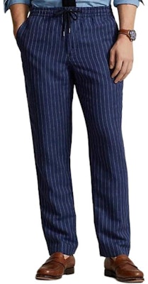 Polo Ralph Lauren 條紋彈性錐形休閒褲 海軍藍 710927863-001 Lookbook Polo Ralph Lauren 條紋彈性錐形休閒褲 海軍藍 710927863-001