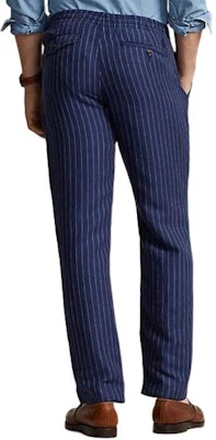 Polo Ralph Lauren 條紋彈性錐形休閒褲 海軍藍 710927863-001 Shop Polo Ralph Lauren 條紋彈性錐形休閒褲 海軍藍 710927863-001