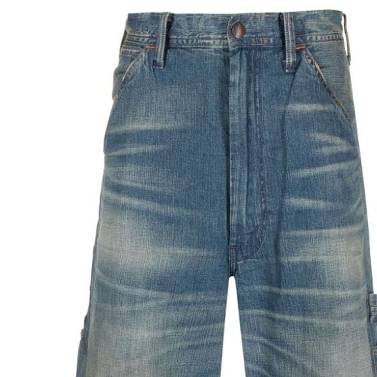 Sizing Polo Ralph Lauren Jeans Azul Tiro Alto Rectos Lavados Mujer. 710917281-001