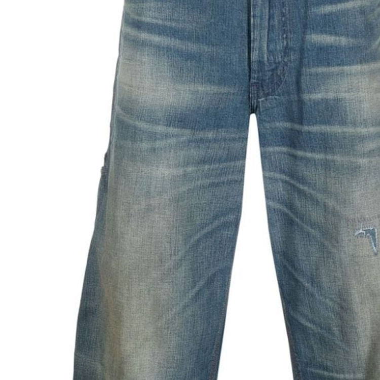 Cheap Polo Ralph Lauren Jeans Azul Tiro Alto Rectos Lavados Mujer. 710917281-001