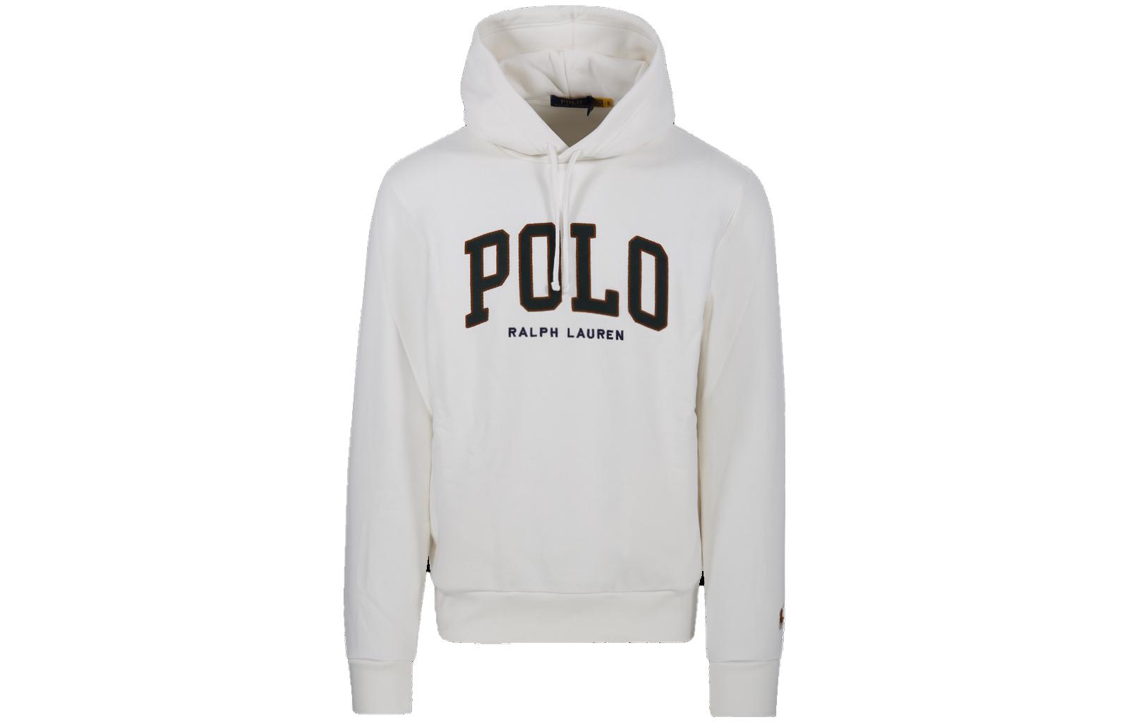 Polo Ralph Lauren  White Letter Print Hoodie Sweatshirt. 710917886-003 圖 2