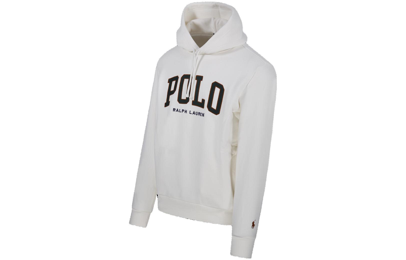 Polo Ralph Lauren  White Letter Print Hoodie Sweatshirt. 710917886-003 圖 3