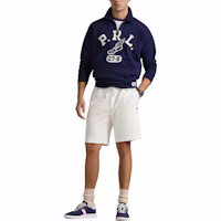 Lookbook Polo Ralph Lauren 白色刺繡Logo休閒針織短褲 710883336011