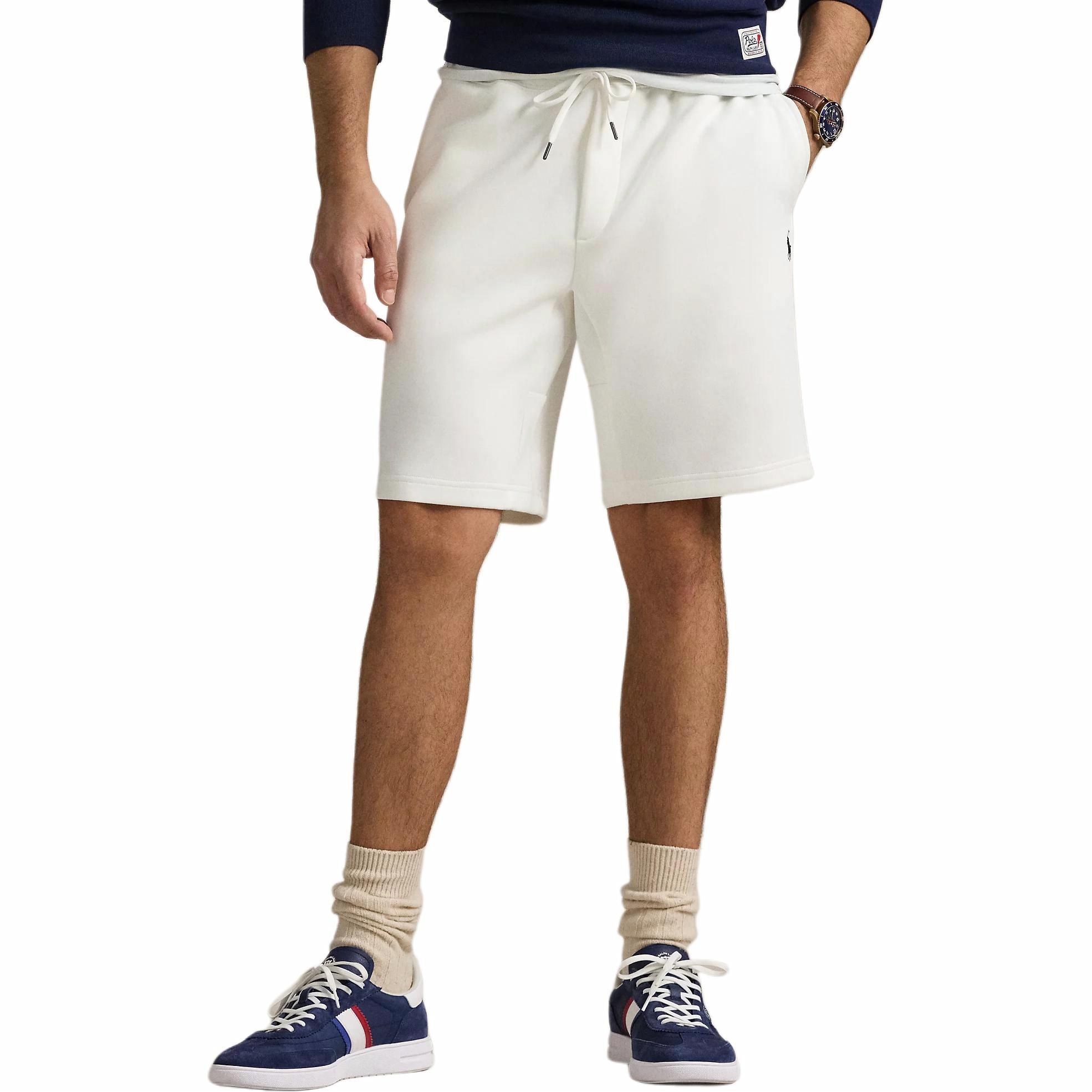 Shop Polo Ralph Lauren Shorts Blancos Logo Bordado Tejidos Estilo Casual. 710883336011