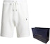 Sizing Polo Ralph Lauren Shorts Blancos Logo Bordado Tejidos Estilo Casual. 710883336011