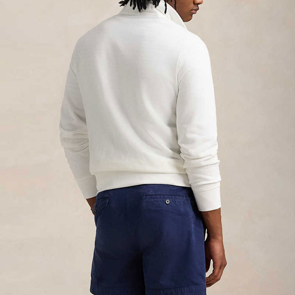 Polo Ralph Lauren  White Logo Velour Pullover Sweatshirt. MNPOKNI16824158-100 圖 5