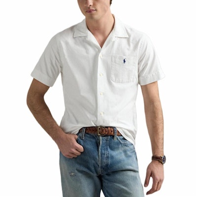 Polo Ralph Lauren 白色短袖刺繡小馬標T恤 MNPOWOV1N820896-100 Shop Polo Ralph Lauren 白色短袖刺繡小馬標T恤 MNPOWOV1N820896-100