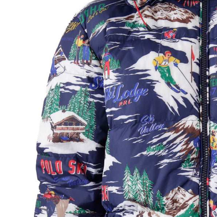 Details for Polo Ralph Lauren 全印花可拆帽羽绒夹克 - 多色. 710919262-001
