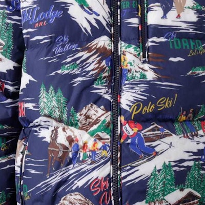 Polo Ralph Lauren 全印花可拆帽羽绒夹克 - 多色. 710919262-001 Sizing Polo Ralph Lauren 全印花可拆帽羽绒夹克 - 多色. 710919262-001