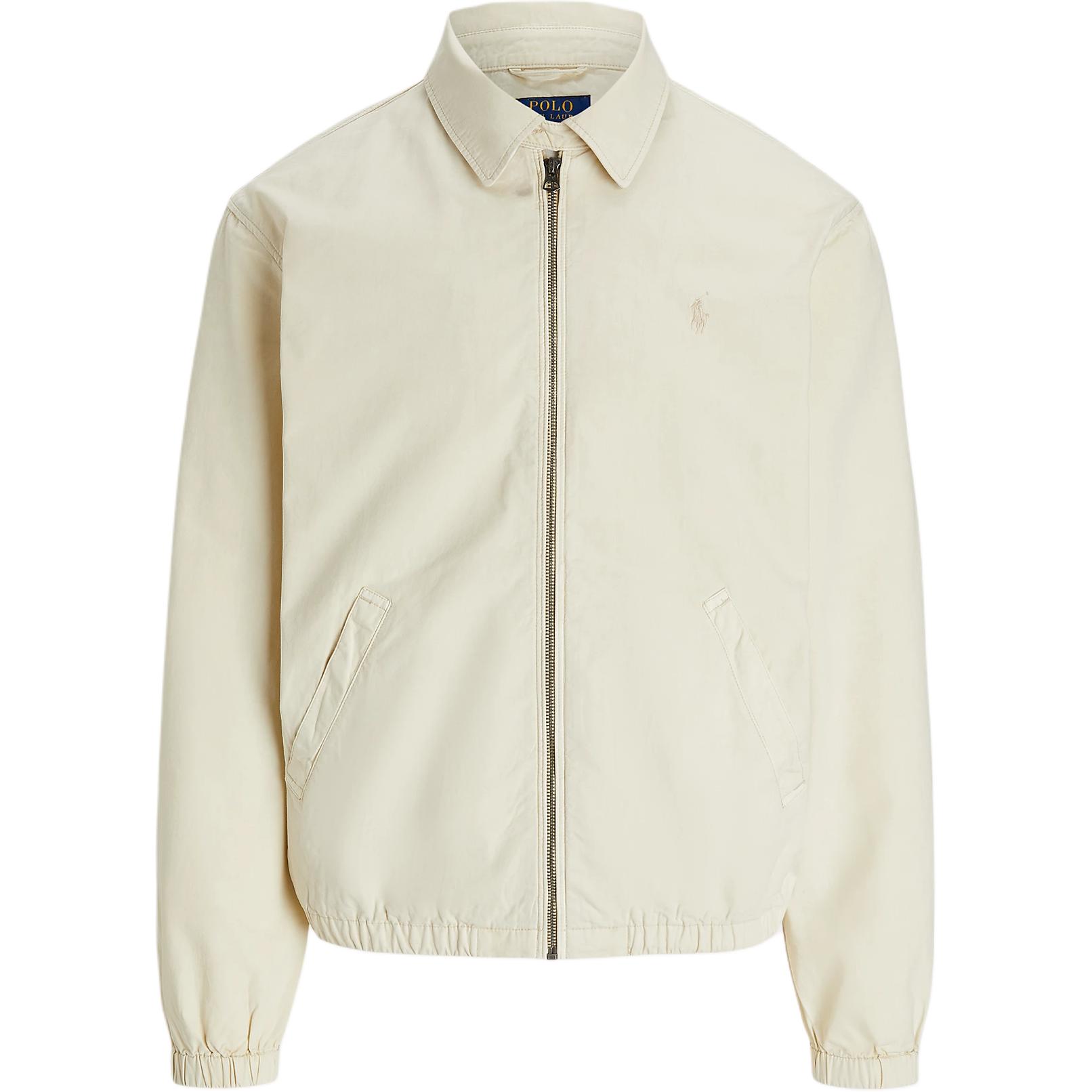 Polo Ralph Lauren Bayport Mineral-Dyed Long Sleeve Jacket White (). 710961831-002