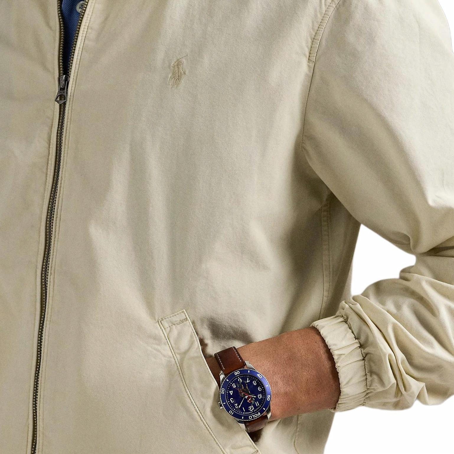 Polo Ralph Lauren Bayport Mineral-Dyed Long Sleeve Jacket White (). 710961831-002 圖 7