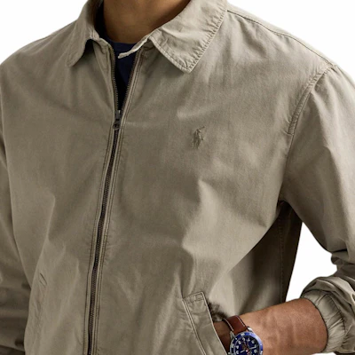 Polo Ralph Lauren Bayport橄榄绿色长袖外套 矿物染色。 710961831-003 Details for Polo Ralph Lauren Bayport橄榄绿色长袖外套 矿物染色。 710961831-003