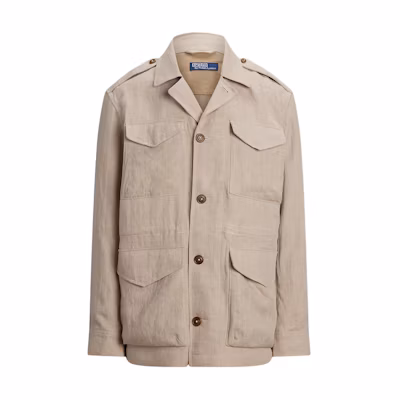 Polo Ralph Lauren Beige Single-Breasted Long Sleeve Jacket for Men 710956071-001