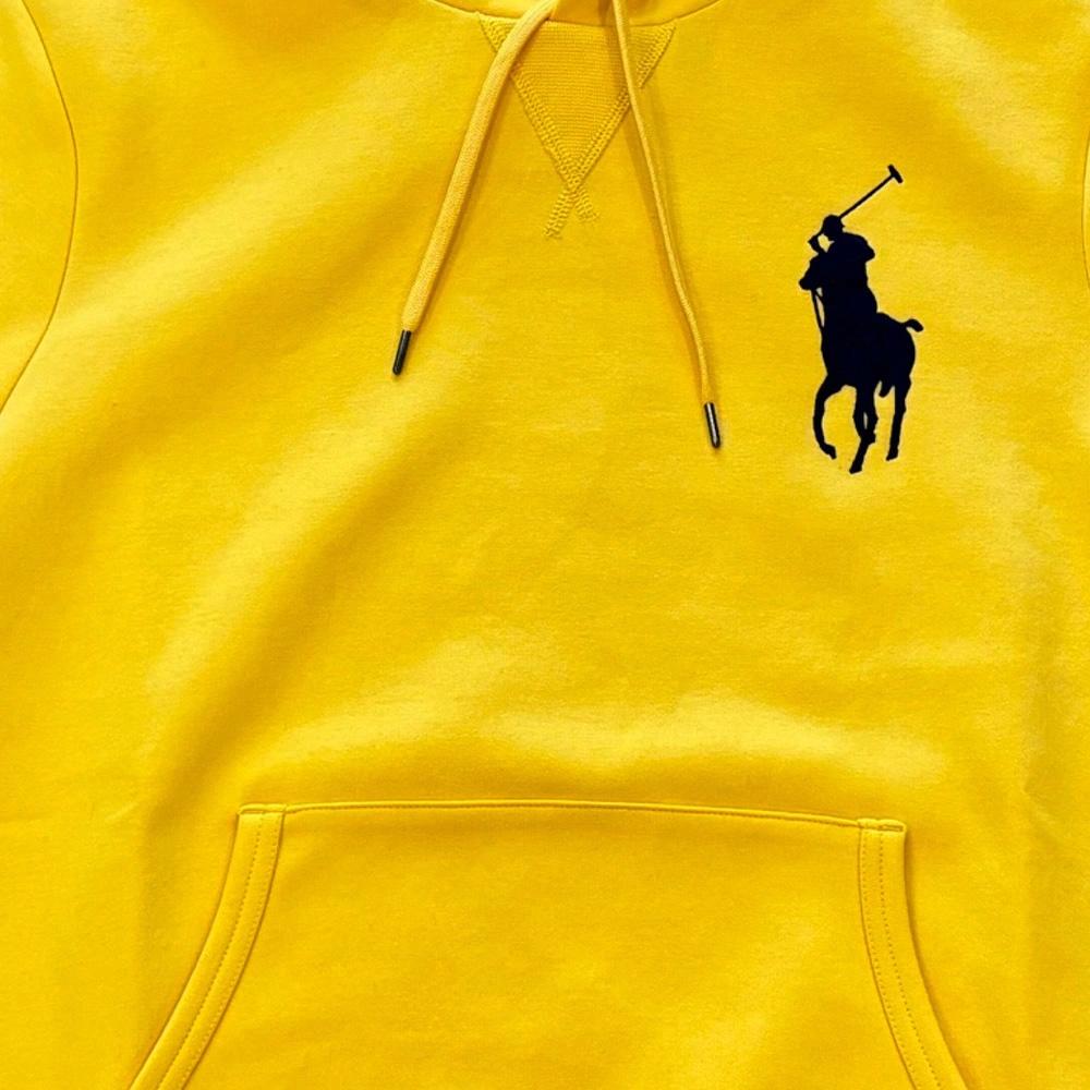 Polo Ralph Lauren Big Pony Logo Embroidered Hoodie Yellow -  Long Sleeve. 710883343-007 圖 4