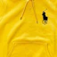 Shop Polo Ralph Lauren Big Pony Logo Embroidered Hoodie Yellow - Long Sleeve. 710883343-007