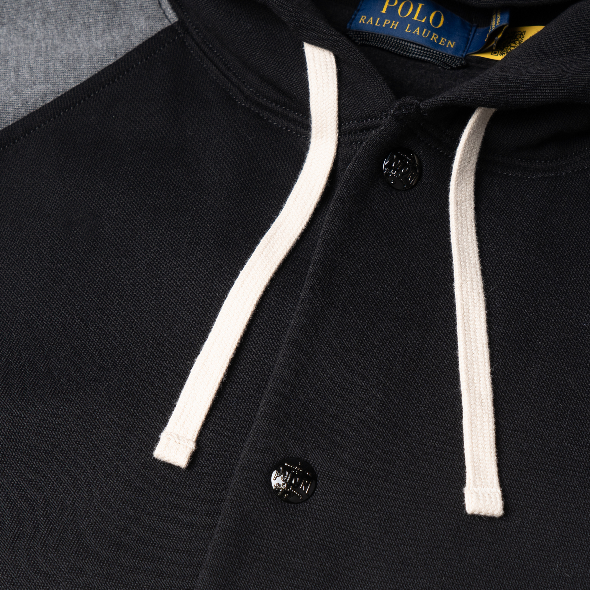 Polo Ralph Lauren Black Fleece Logo Embroidered Hoodie Jacket 710850315-001 圖 8