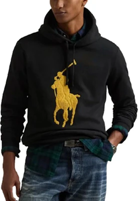 Polo Ralph Lauren 黑色连帽卫衣带标志 710952241-001 Purchase Polo Ralph Lauren 黑色连帽卫衣带标志 710952241-001