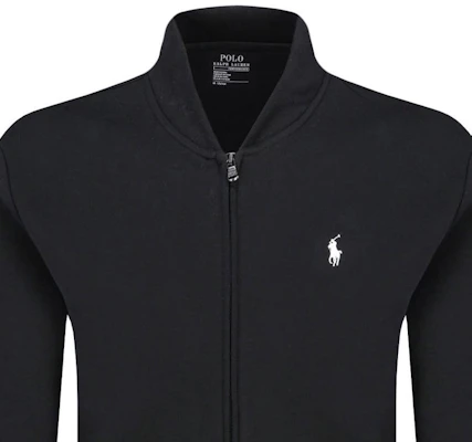 Polo Ralph Lauren Jaket Kasual Hitam Logo Bordir dengan Resleting. 710652945-001 Details for Polo Ralph Lauren Jaket Kasual Hitam Logo Bordir dengan Resleting. 710652945-001