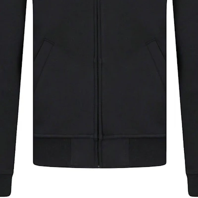 Polo Ralph Lauren Jaket Kasual Hitam Logo Bordir dengan Resleting. 710652945-001 Sizing Polo Ralph Lauren Jaket Kasual Hitam Logo Bordir dengan Resleting. 710652945-001