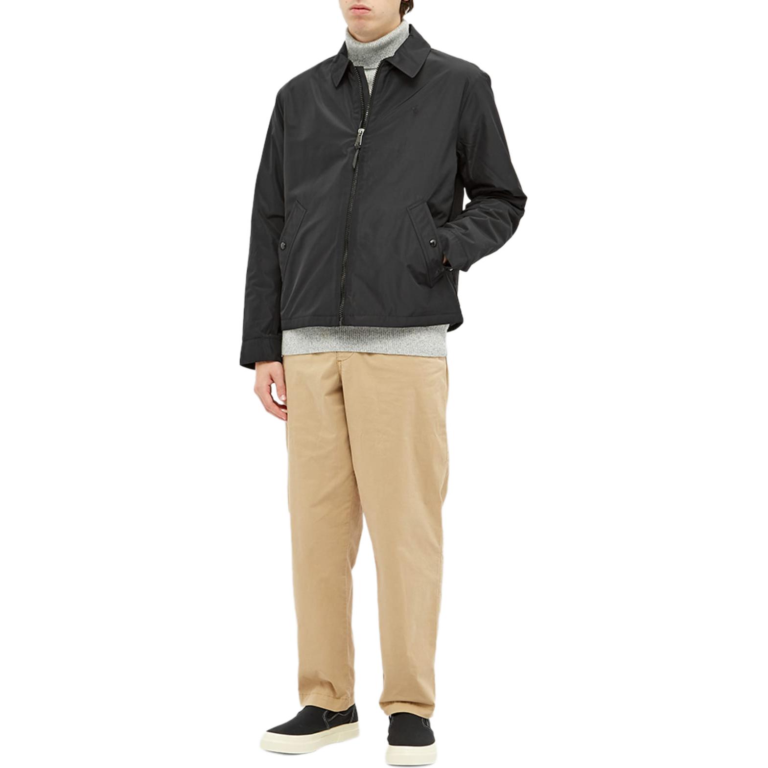 Polo Ralph Lauren Black Solid Pony Logo Zip-Up Long Sleeve Jacket 710810201-003 圖 3