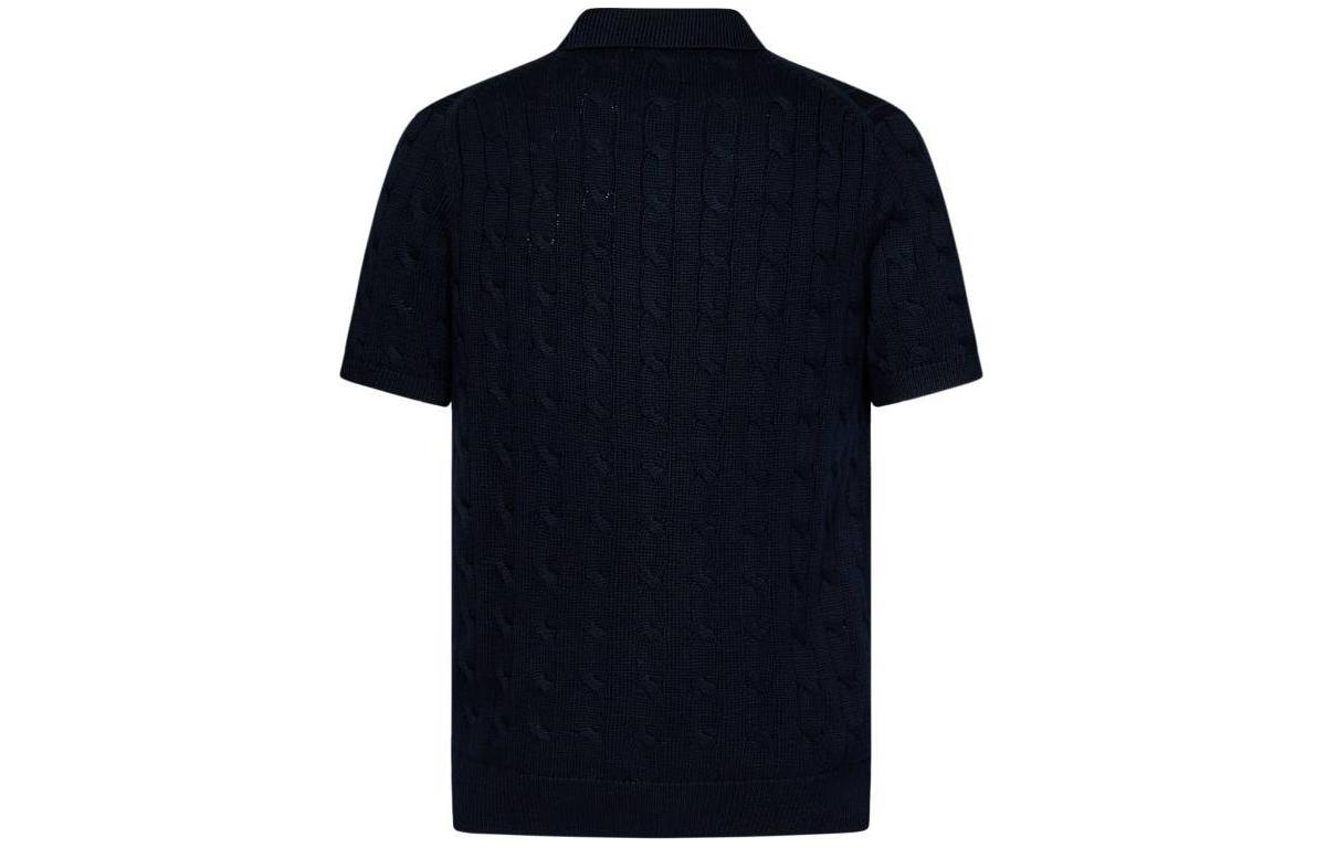 Lookbook Polo Ralph Lauren Camiseta Polo Azul Marino con Logo Bordado para Hombre. 710917050-001