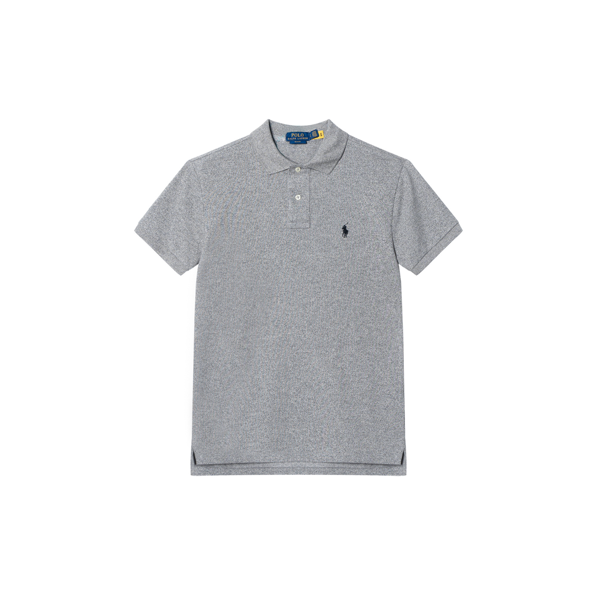 Polo Ralph Lauren Classic Fit Cotton Logo Embroidered Short Sleeve Polo Grey Men 548797-011
