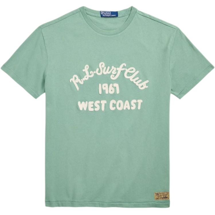 Polo Ralph Lauren Classic Fit Embroidered T-Shirt  Vintage Mint Green. MNPOTSH1N822706