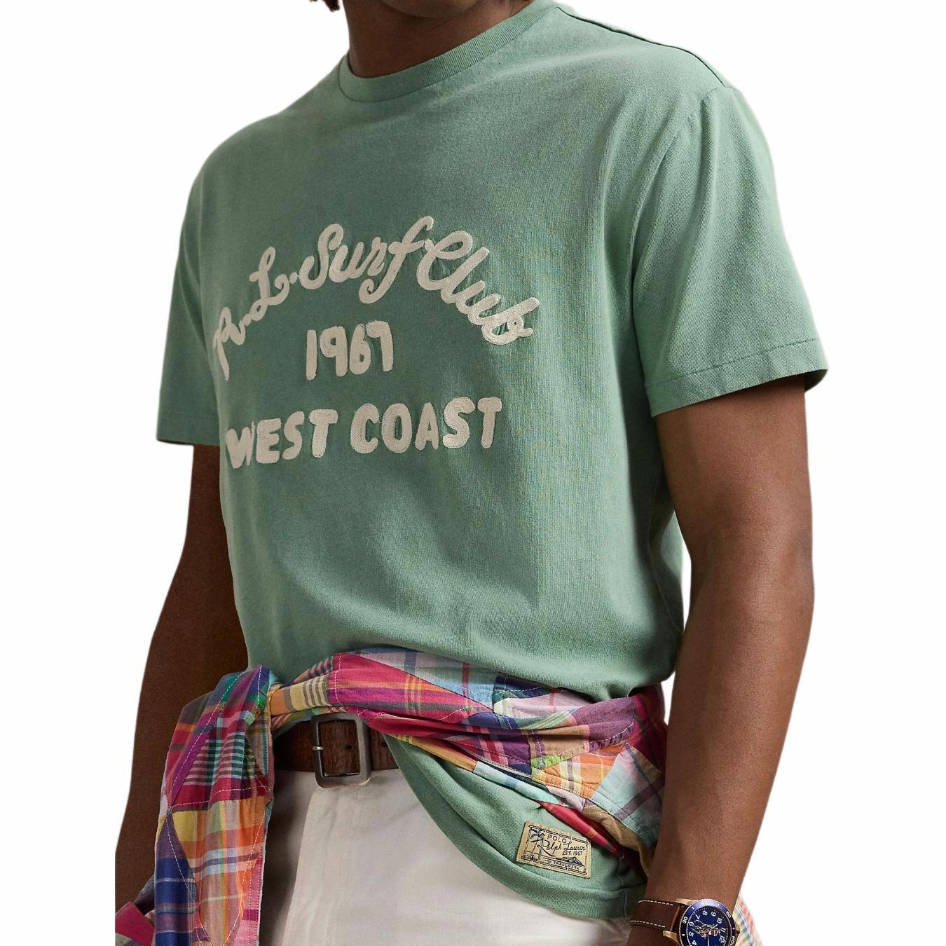 Details for ポロラルフローレン クラシックフィット 刺繍Tシャツ ヴィンテージミントグリーン. MNPOTSH1N822706