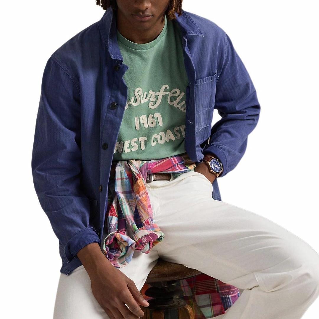 Sizing ポロラルフローレン クラシックフィット 刺繍Tシャツ ヴィンテージミントグリーン. MNPOTSH1N822706