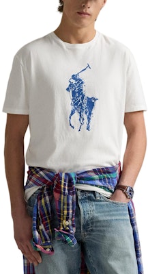 Polo Ralph Lauren 經典款漆彩潑墨圓領短袖T恤 男款 710964482-004 Shop Polo Ralph Lauren 經典款漆彩潑墨圓領短袖T恤 男款 710964482-004