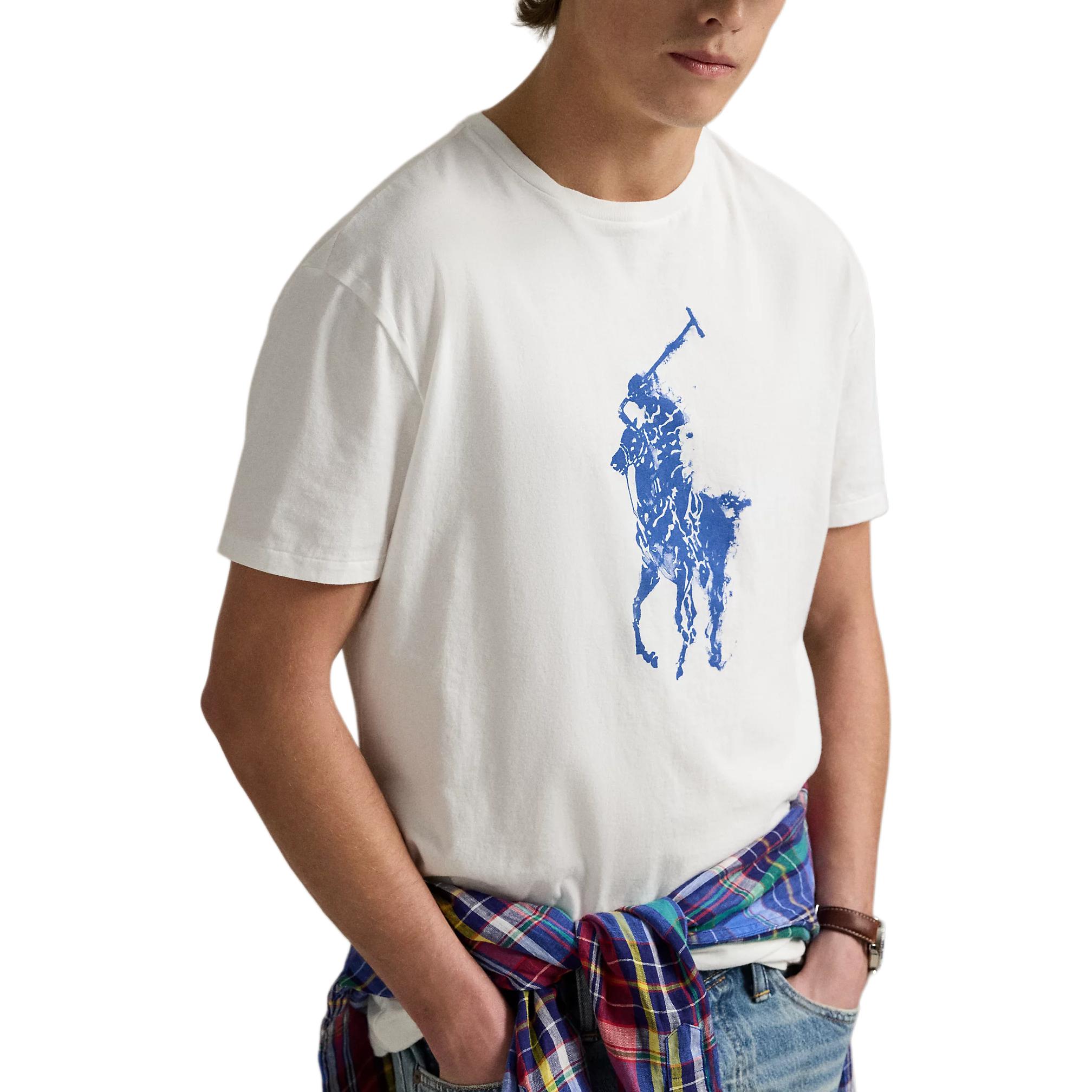 Details for Polo Ralph Lauren 經典款漆彩潑墨圓領短袖T恤 男款 710964482-004