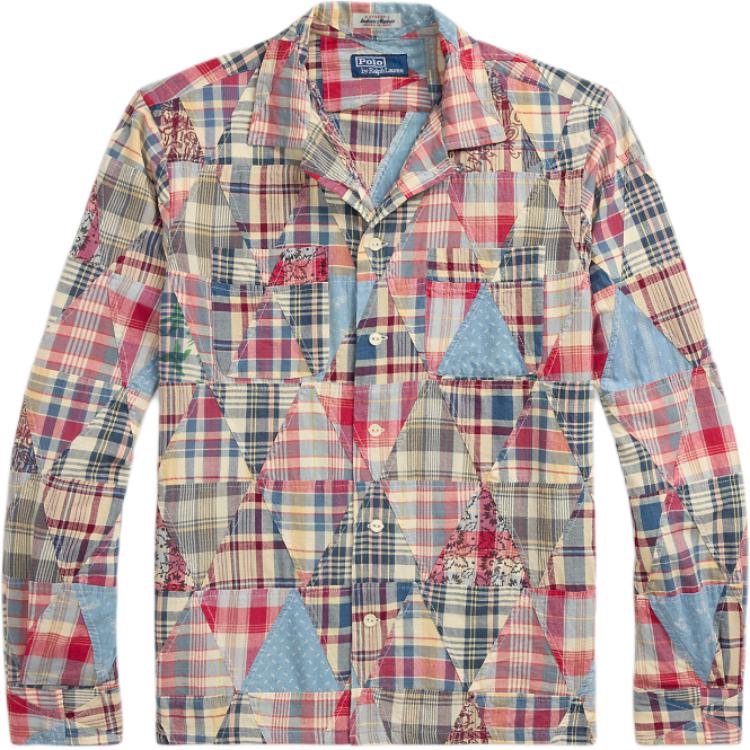 Order Camisa Polo Ralph Lauren Classic Fit Patchwork de Algodón Hombre Multicolor. MNPOWOV16824161