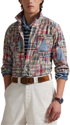 Camisa Polo Ralph Lauren Classic Fit Patchwork de Algodón Hombre Multicolor. MNPOWOV16824161 Shop Camisa Polo Ralph Lauren Classic Fit Patchwork de Algodón Hombre Multicolor. MNPOWOV16824161