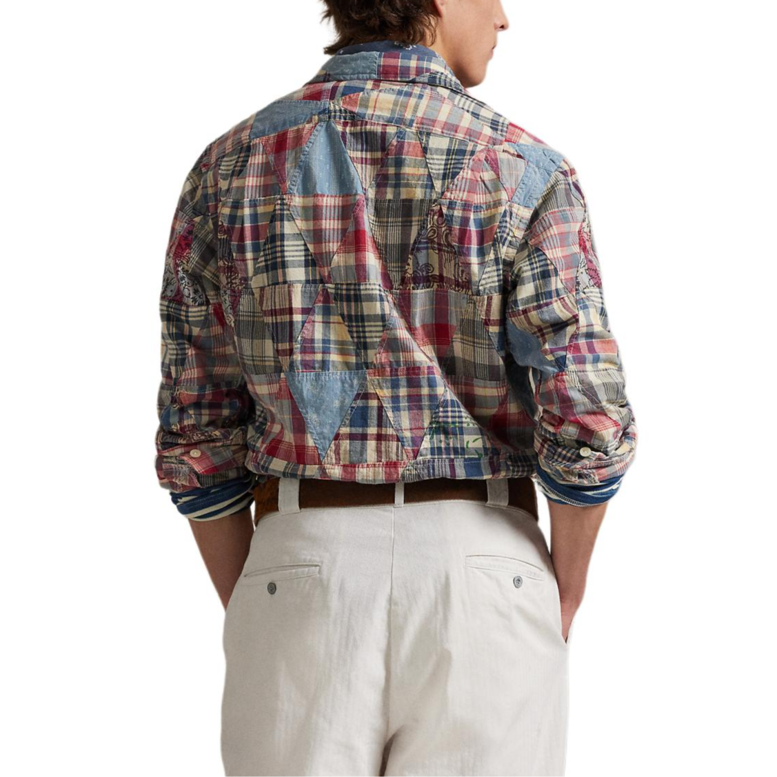 Details for Camisa Polo Ralph Lauren Classic Fit Patchwork de Algodón Hombre Multicolor. MNPOWOV16824161