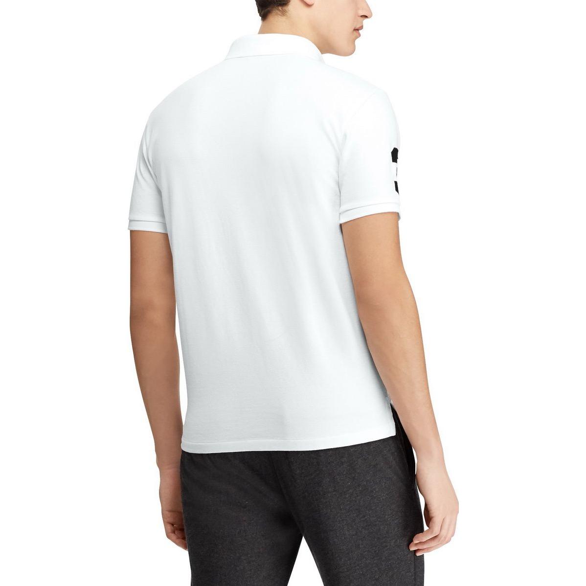 Purchase Polo Ralph Lauren Classic Fit Polo Shirt with Logo Embroidery White  Shirt 710688969-003